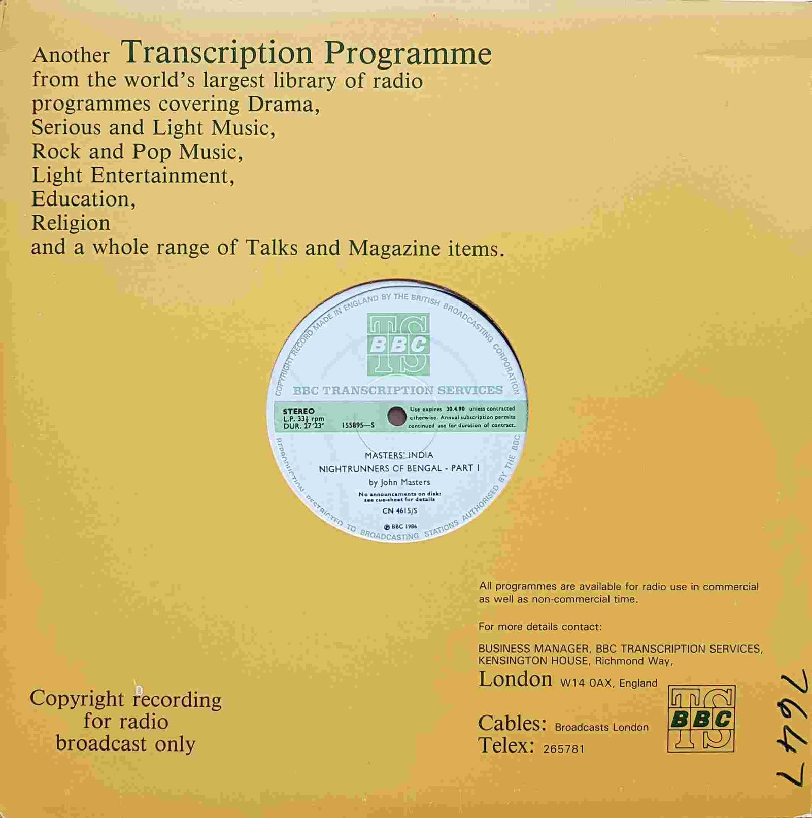 Image of CN 4615 S 1